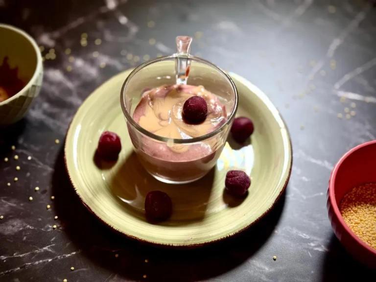 puding od prosa rogača voća za bebe i djecu