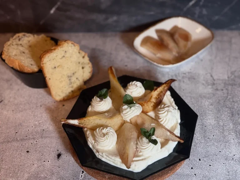 riccota sir i zapečene kruškee