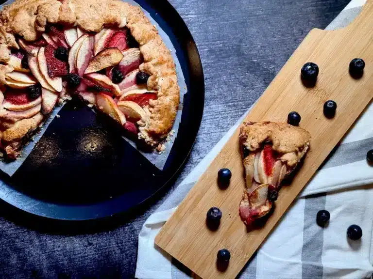 galette s voćem - zdravi deset za djecu bez šećera