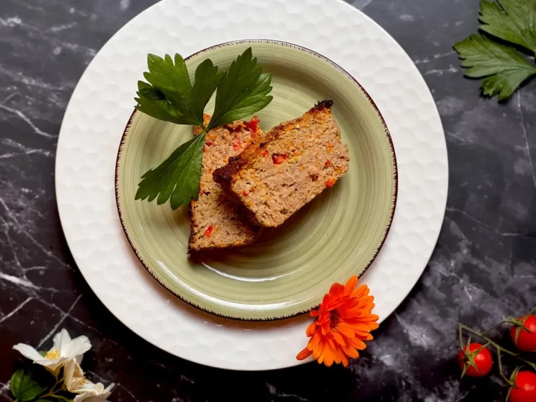 mesna štruca s povrćem i jajima za djecu i odrasle