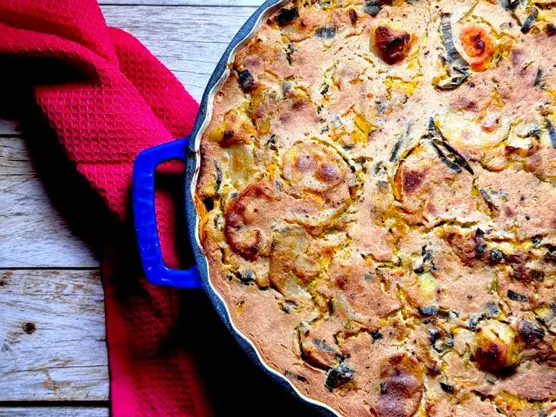 vegetarijanska musaka s krumpirom i povrcem