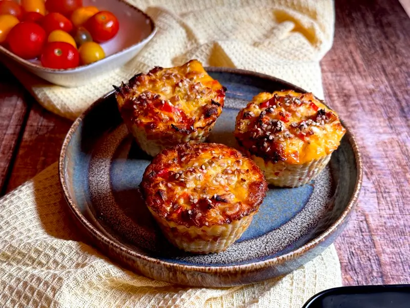 slani muffini od jaja piletina tikvica i sira