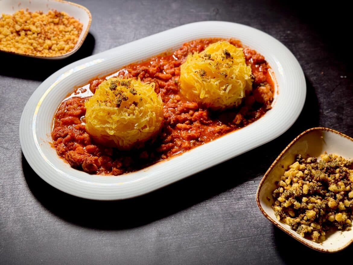 špageti tikva u umaku od kozica bez vrhnja